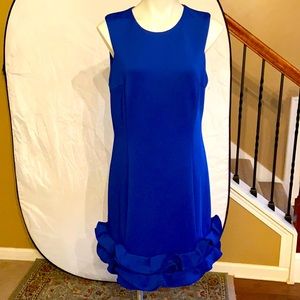 Royal blue dress